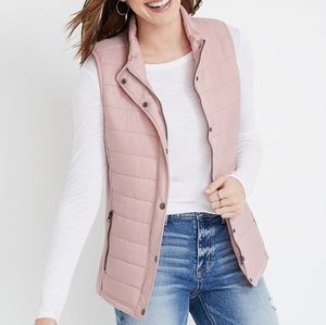 Maurices Solid Snap Front Vest